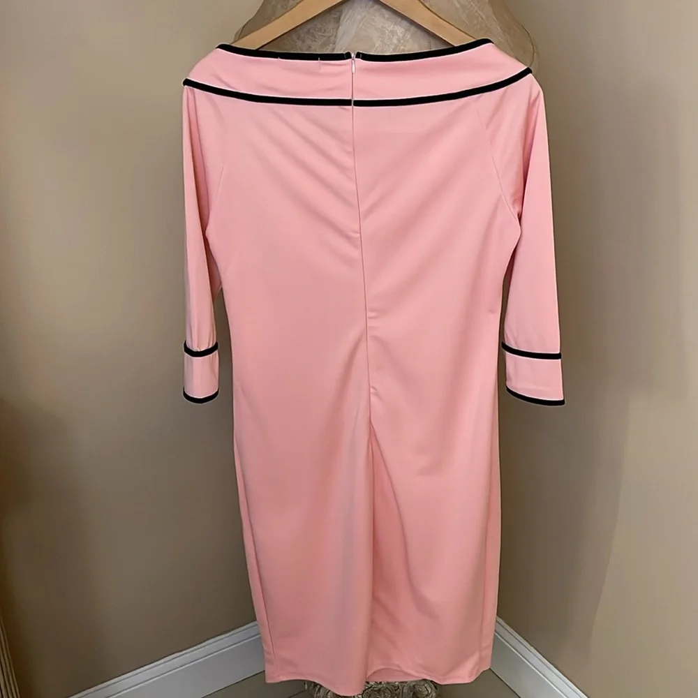 Fashion MIA Pink and Black Dress Size XL New With Tags - Picture 7 of 9